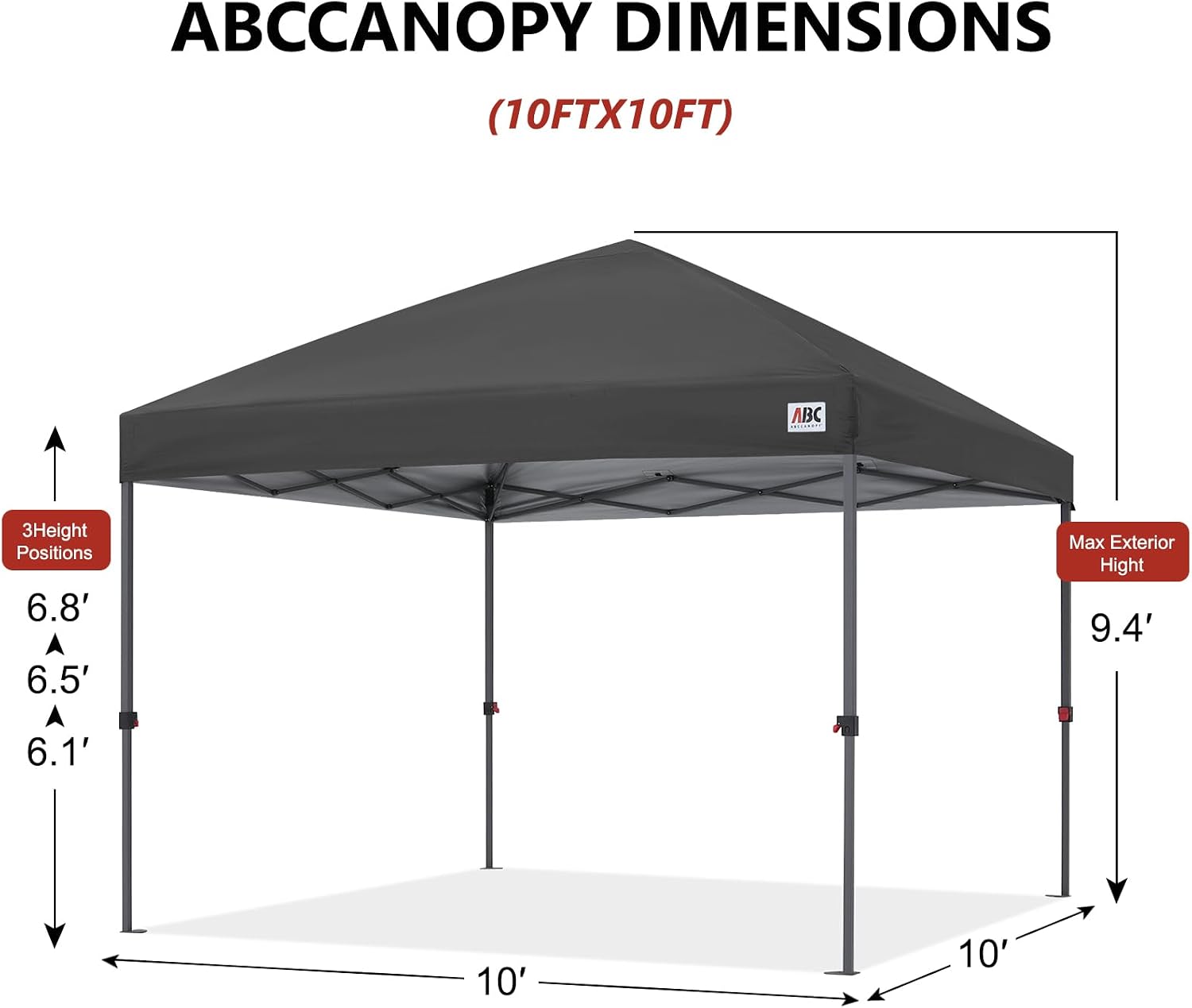 Low Crest™ Outdoor Pop Up Canopy Tent