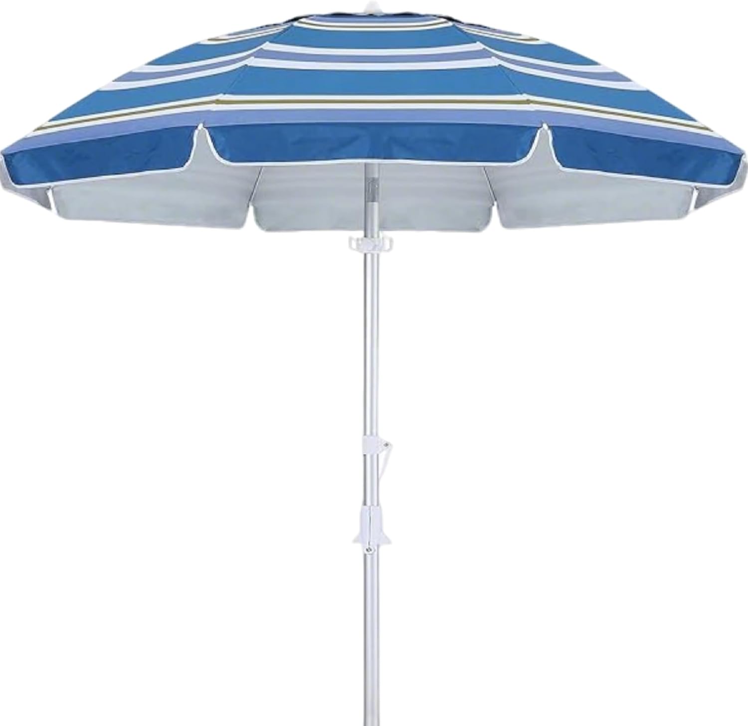 ABCCANOPY Beach Umbrella 6.5FT Outdoor Sunshade Umbrella UV 50+