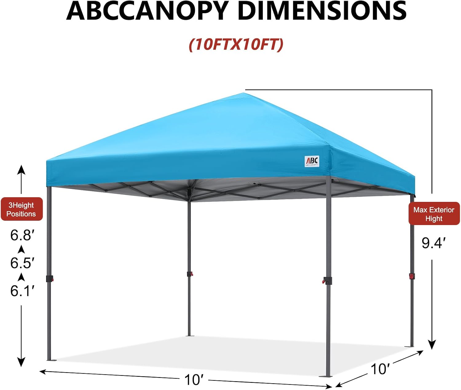 Low Crest™ Outdoor Pop Up Canopy Tent