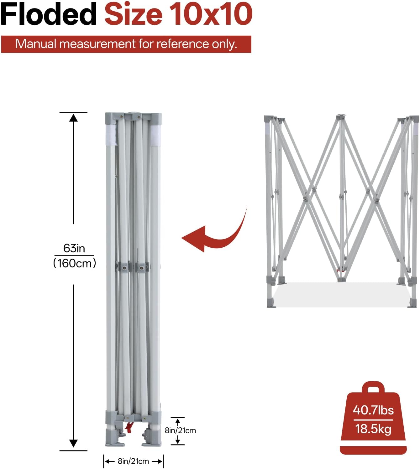 S1 Nova Base® - Lite Pop Up Canopy Tent with Sidewalls