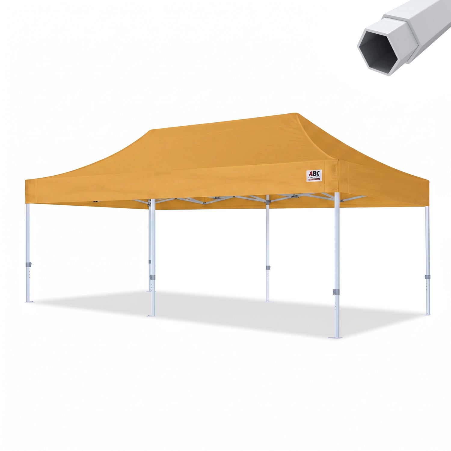 ABCCANOPY S1 Nova Base™-Frame Pro Hexagonal Pop Up Canopy Tent 10x10/10x15/10x20