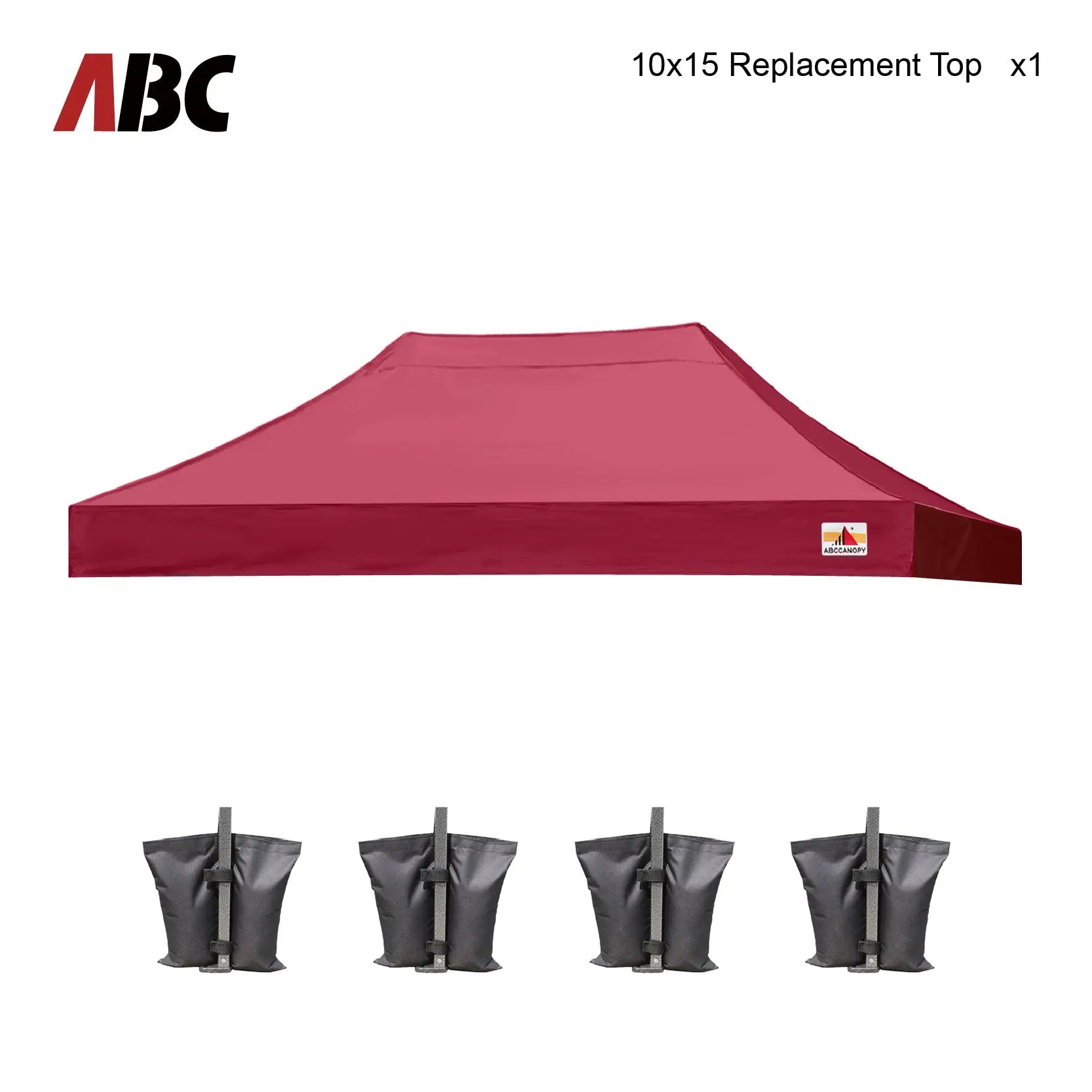 ABCCANOPY Replacement Top Cover for 8x8/10x10/10x15/10x20