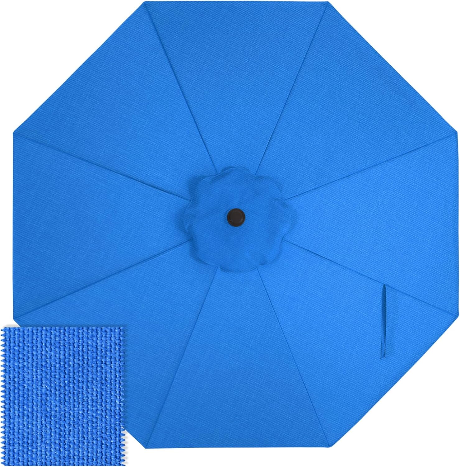 9ft patio umbrella replacement cover ABCCANOPY 9FT Patio Umbrella Replacement Canopy Only OLIFEN 5-Year Non Fading