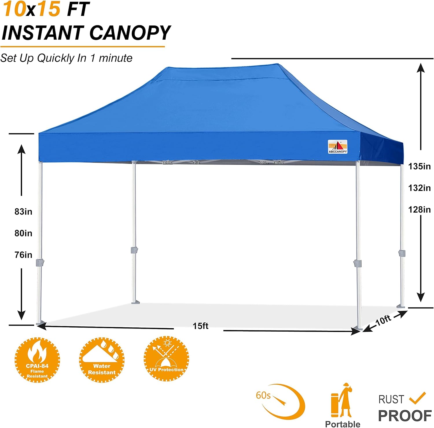 S1 Nova Base® - Frame Heavy Duty Pop Up Canopy Tent