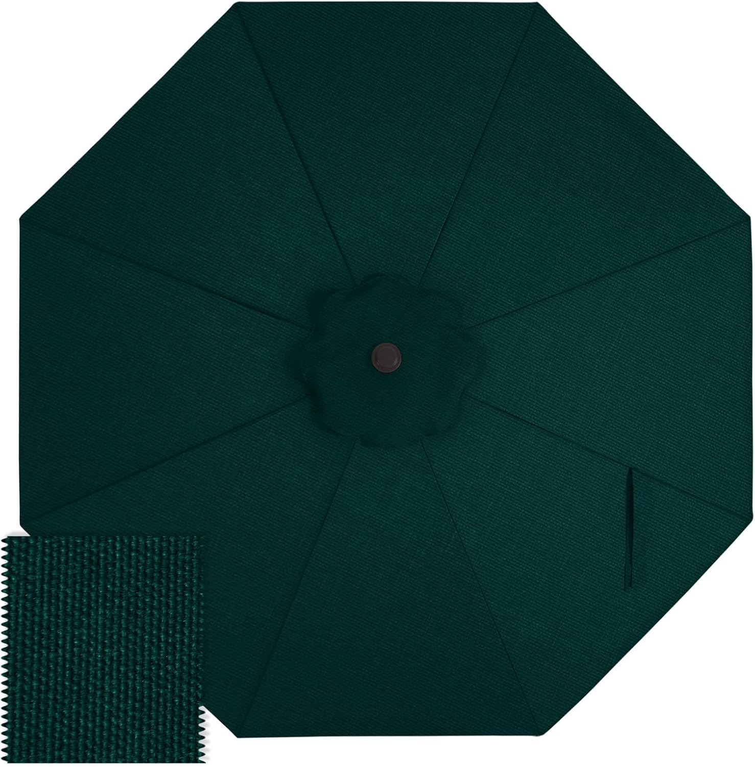 ABCCANOPY 9FT Patio Umbrella Replacement Canopy Only OLEFIN 5-Year Non Fading