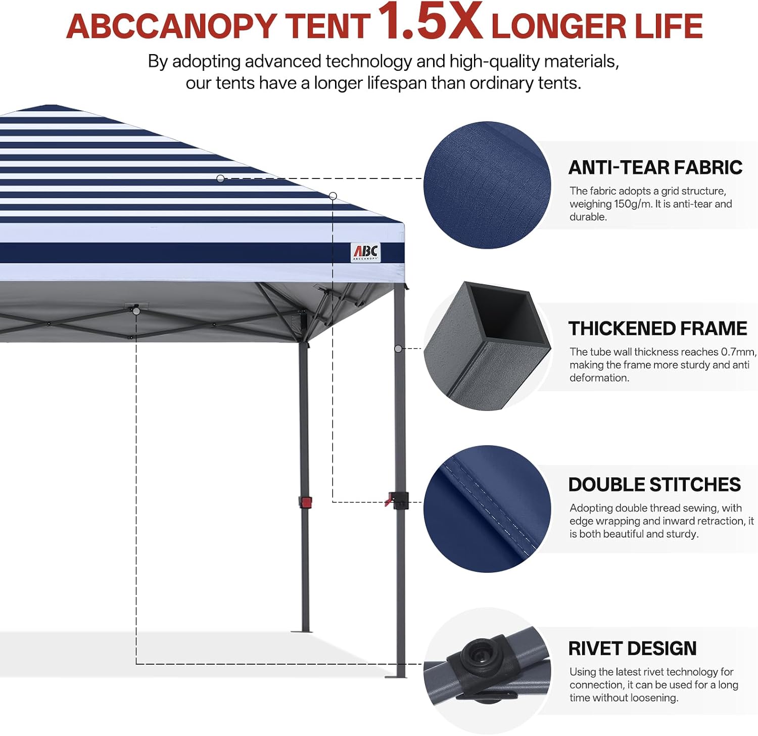 Low Crest™ Outdoor Pop Up Canopy Tent