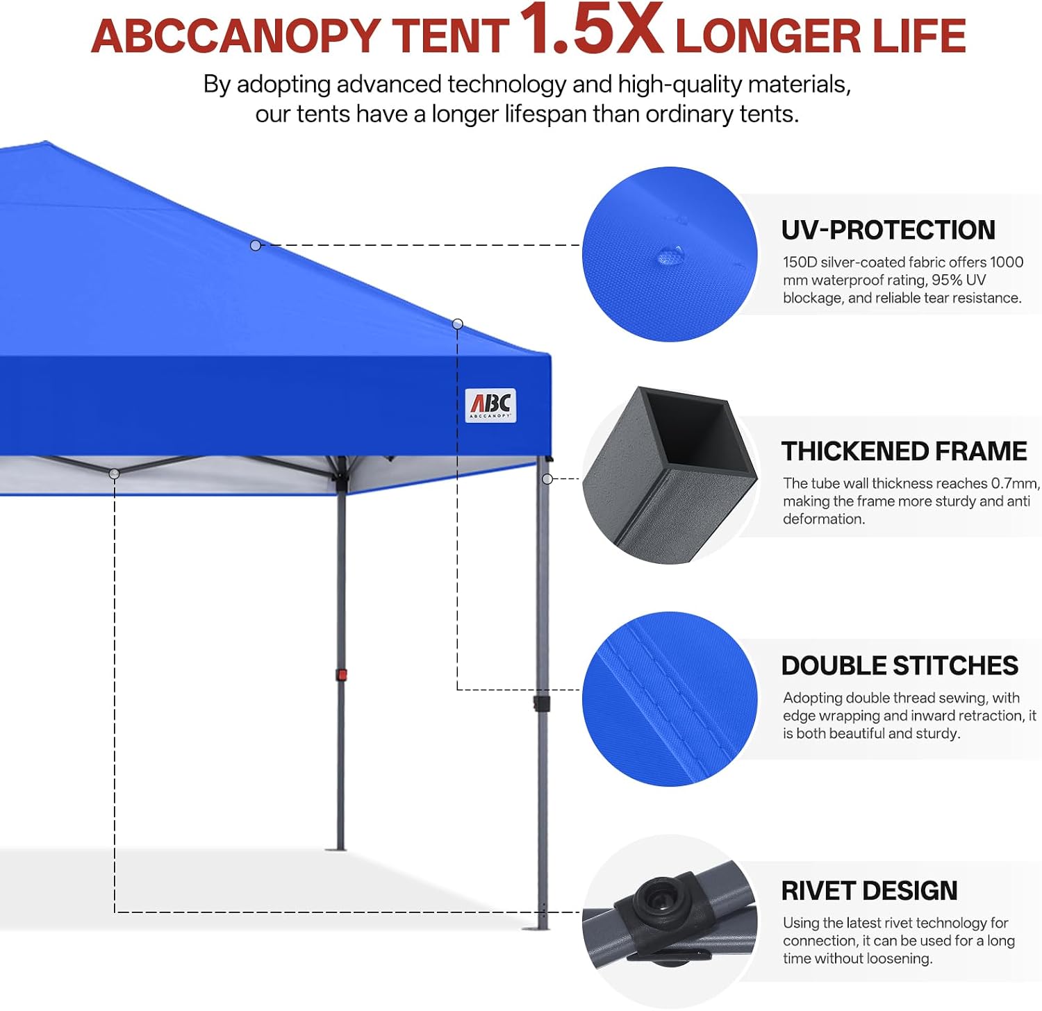 Low Crest™ Outdoor Pop Up Canopy Tent