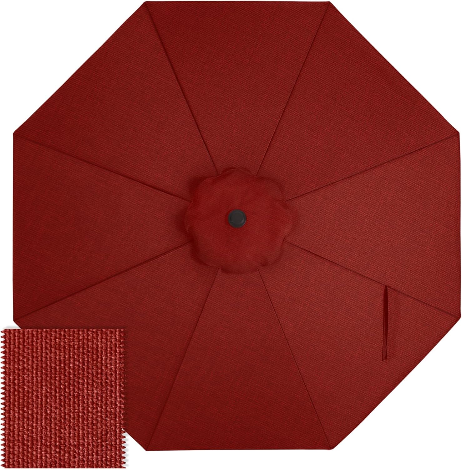 ABCCANOPY 9FT Patio Umbrella Replacement Canopy Only OLIFEN 5-Year Non ABCCANOPY 9FT Patio Umbrella Replacement Canopy Only OLIFEN 5-Year Non