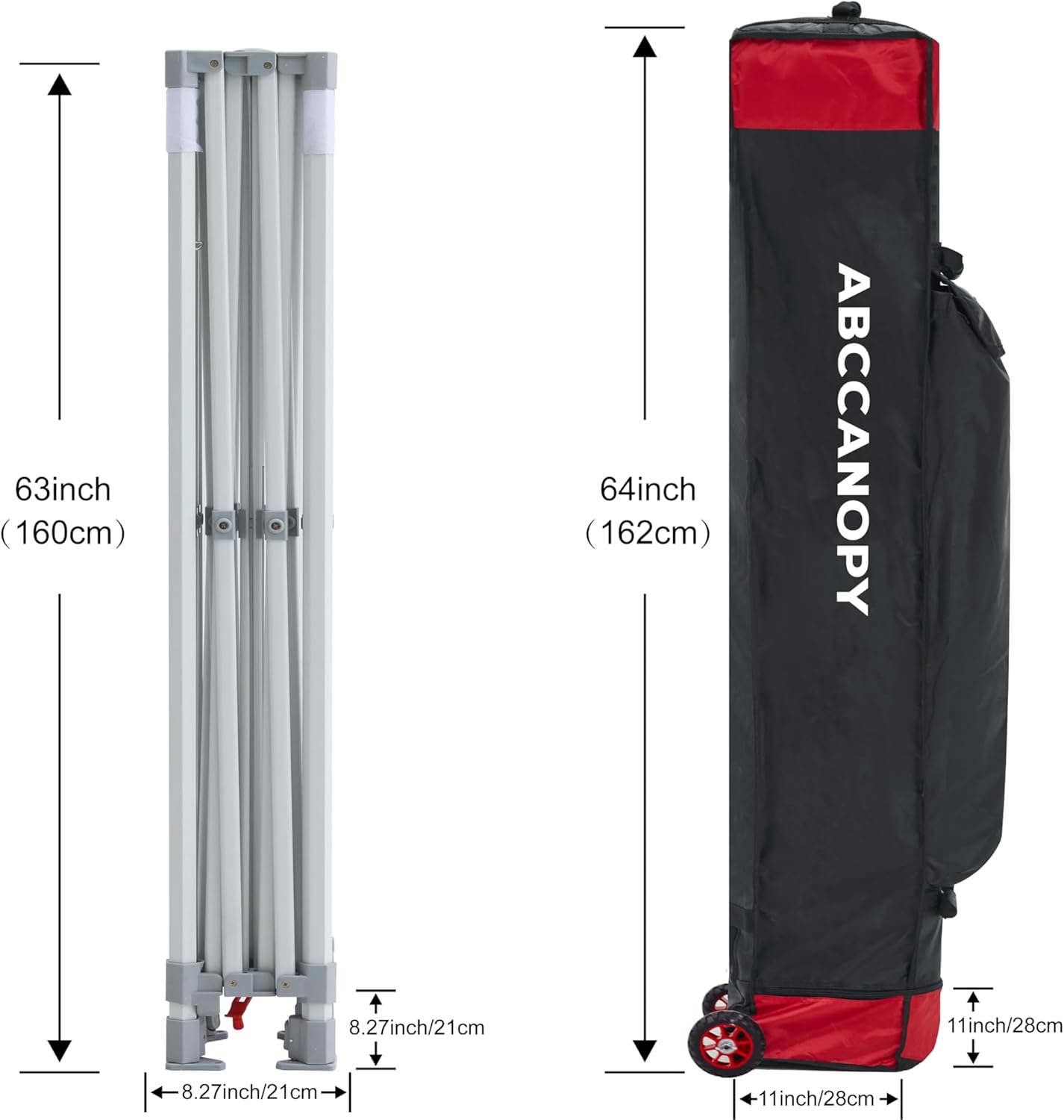 ABCCANOPY Canopy Universal Roller Bag (US Stock & Ships Overseas)