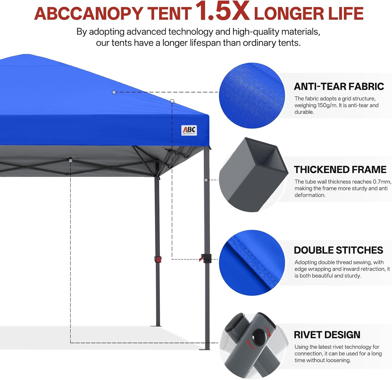 Low Crest™ Outdoor Pop Up Canopy Tent