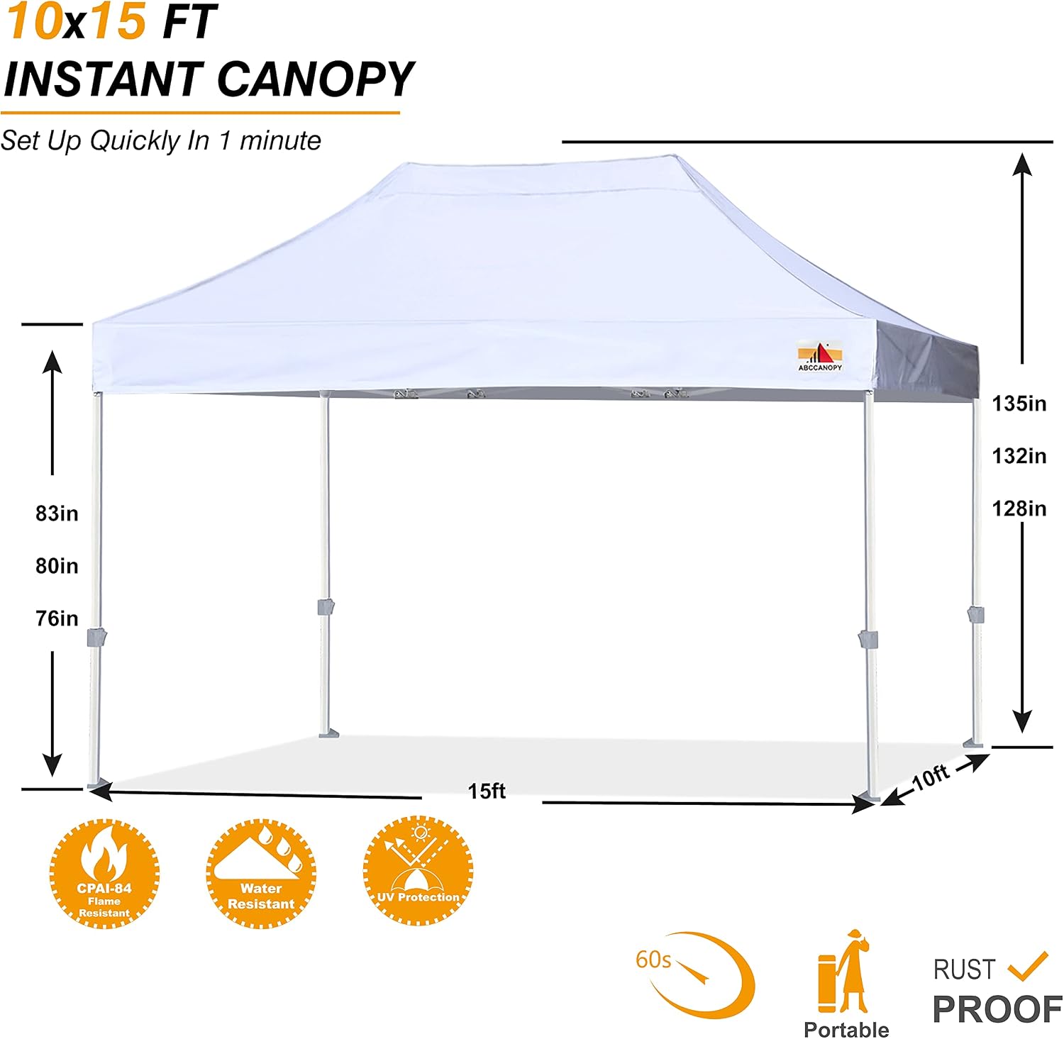 S1 Nova Base® - Frame Heavy Duty Pop Up Canopy Tent