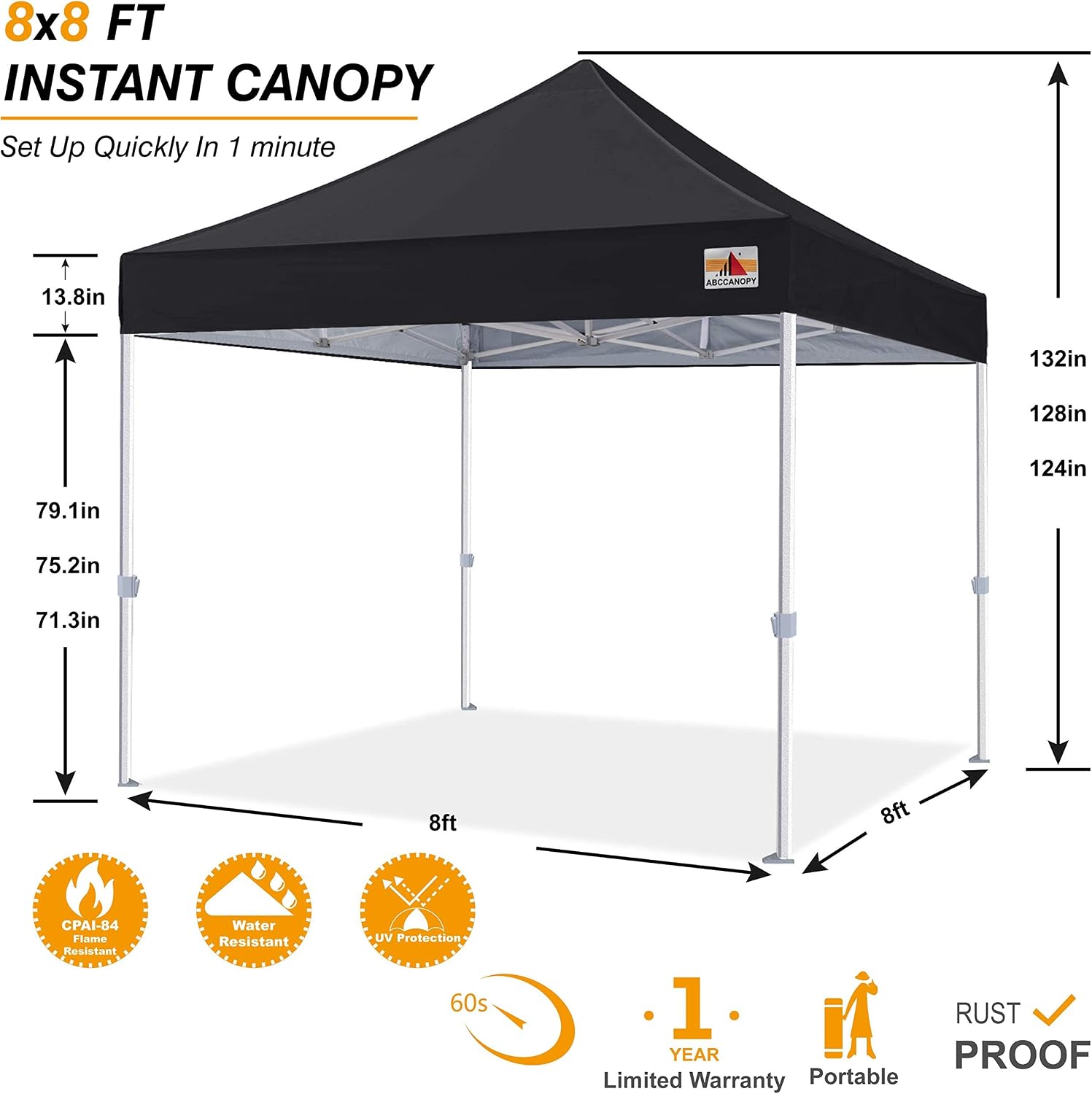S1 Nova Base® - Frame Heavy Duty Pop Up Canopy Tent