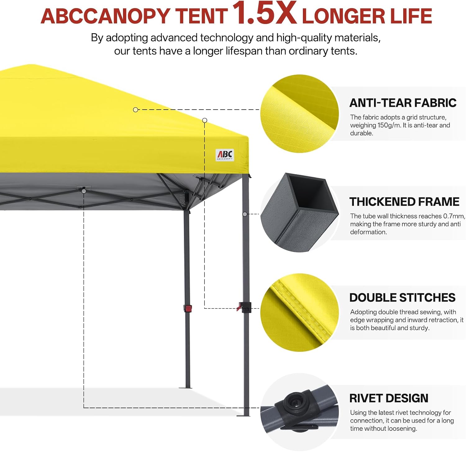 Low Crest™ Outdoor Pop Up Canopy Tent