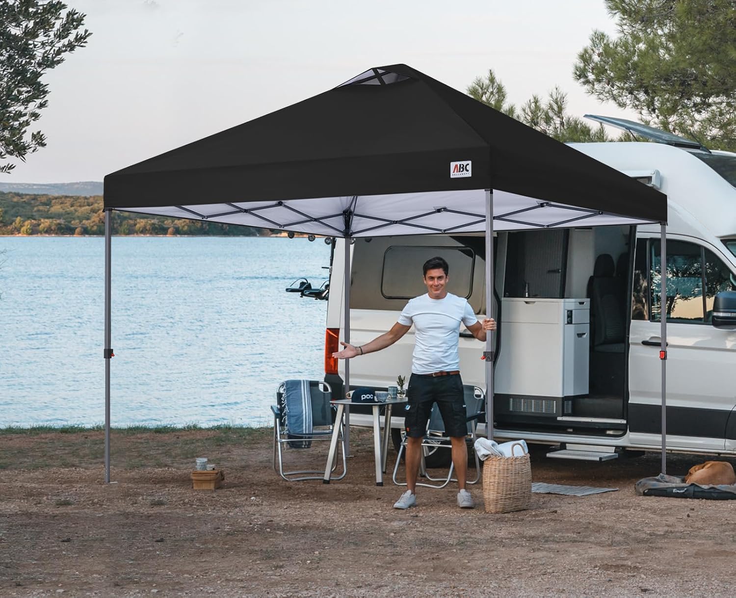 ABCCANOPY 10x10 Replacement Canopy Top Cover with Air Vent