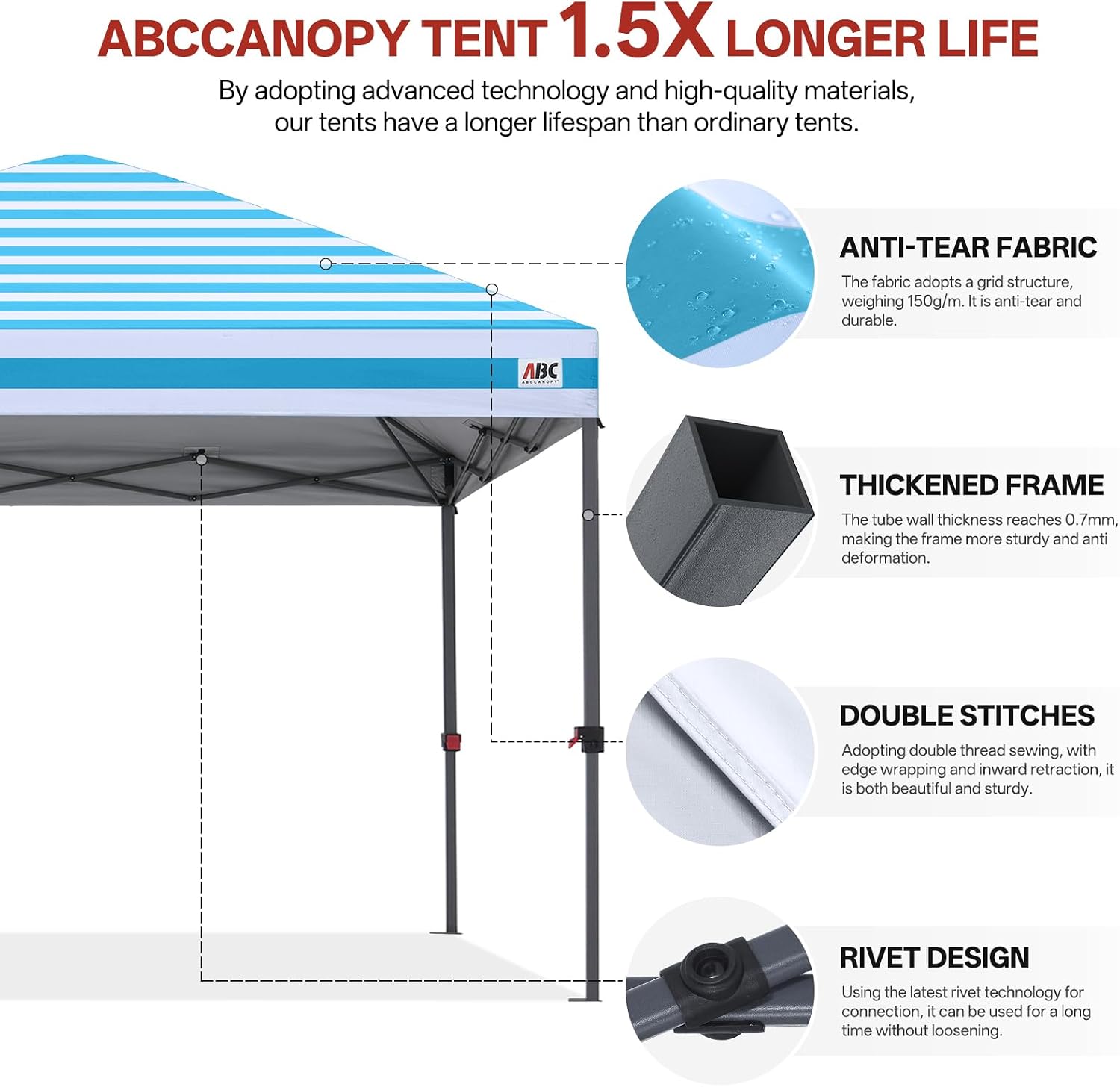 Low Crest™ Outdoor Pop Up Canopy Tent