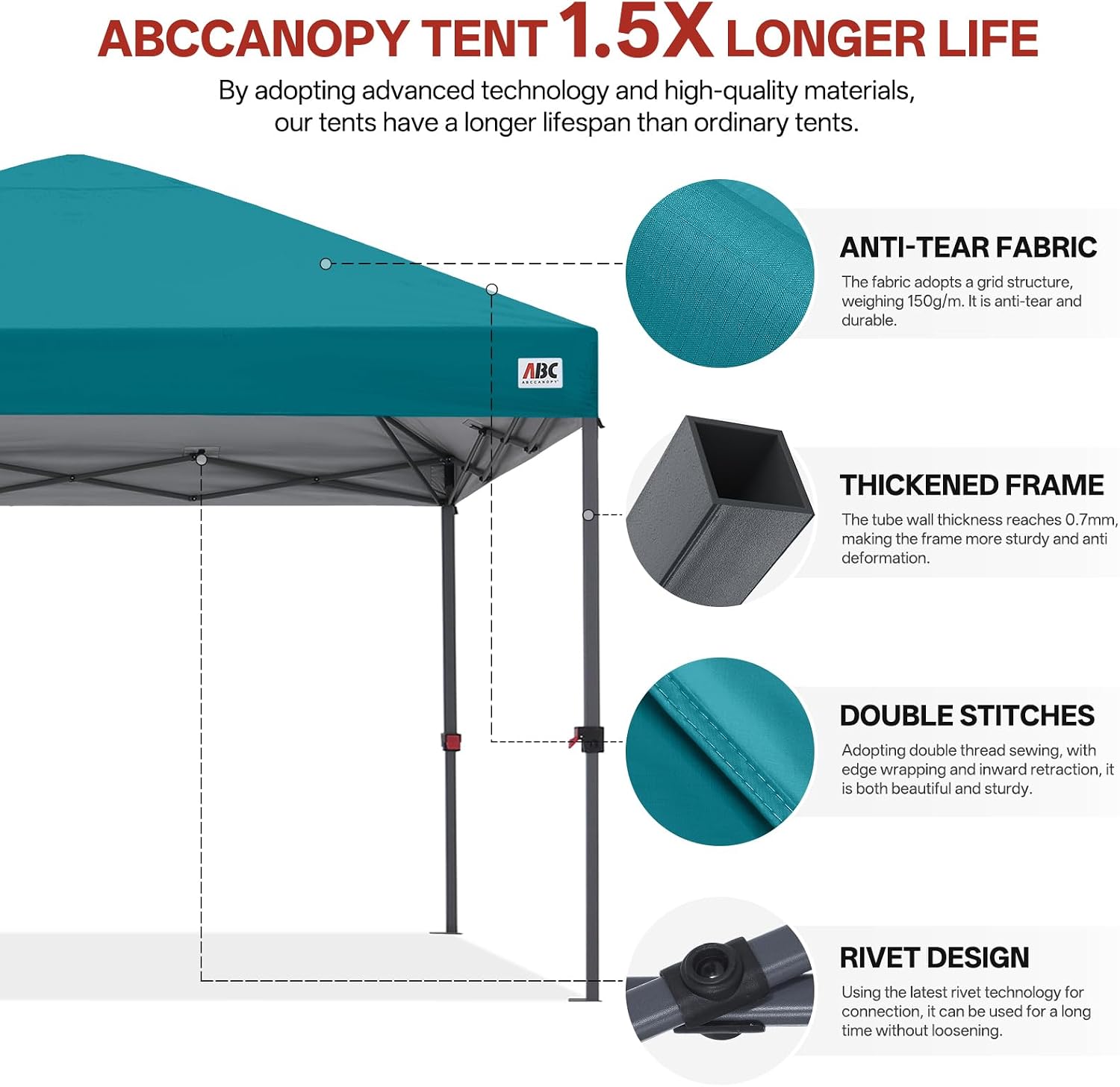 Low Crest™ Outdoor Pop Up Canopy Tent