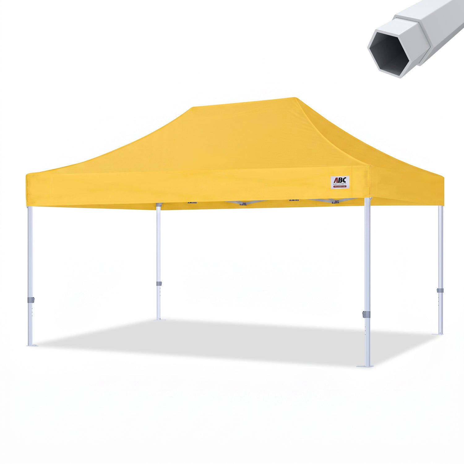 ABCCANOPY S1 Nova Base™-Frame Pro Hexagonal Pop Up Canopy Tent 10x10/10x15/10x20