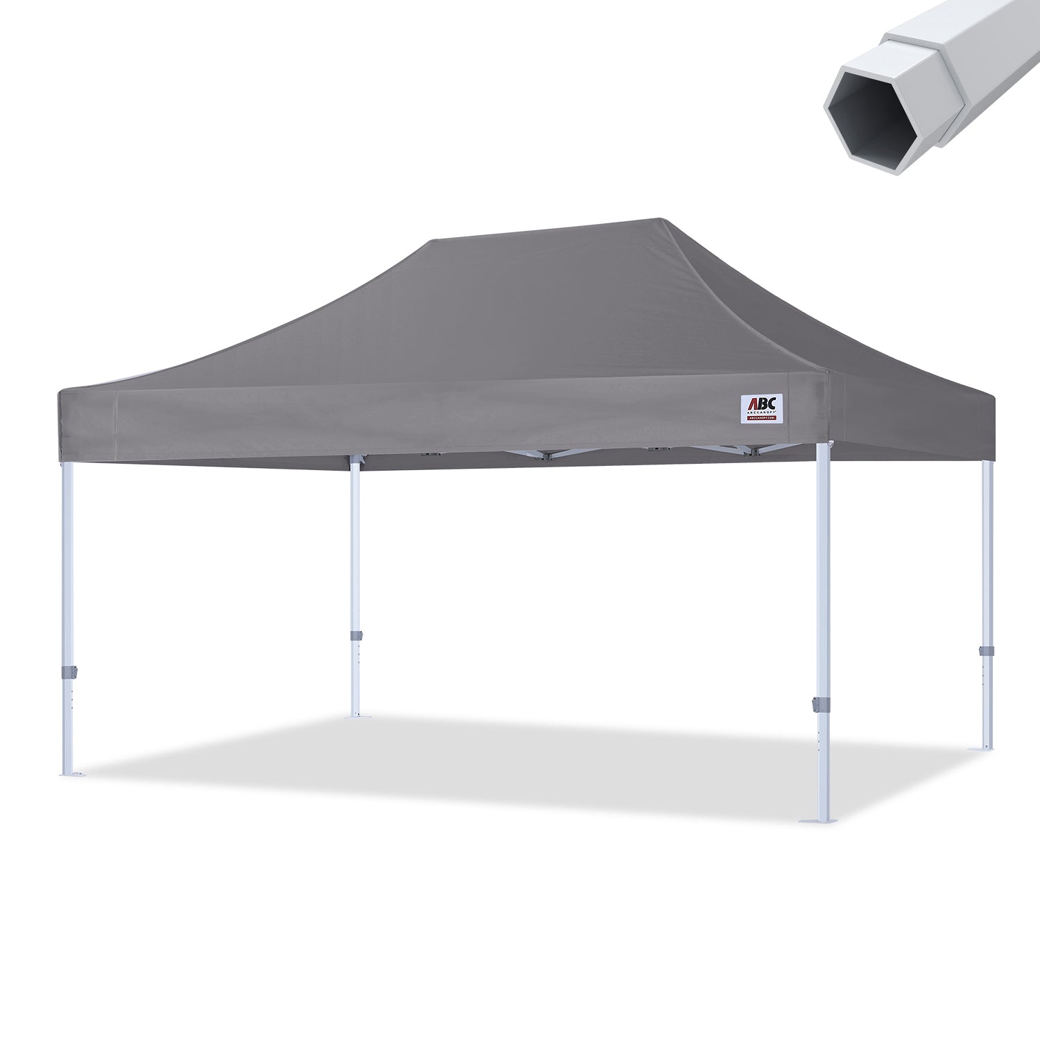 ABCCANOPY S1 Nova Base™-Frame Pro Hexagonal Pop Up Canopy Tent 10x10/10x15/10x20