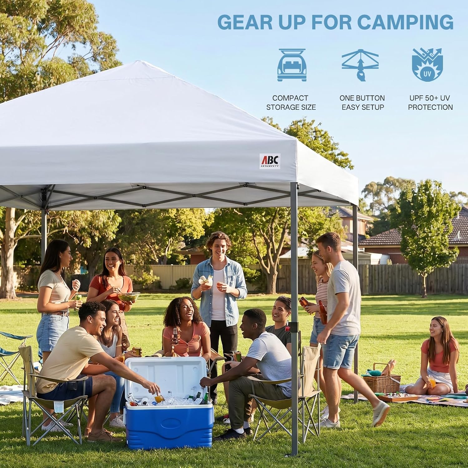 Low Crest™ Outdoor Pop Up Canopy Tent