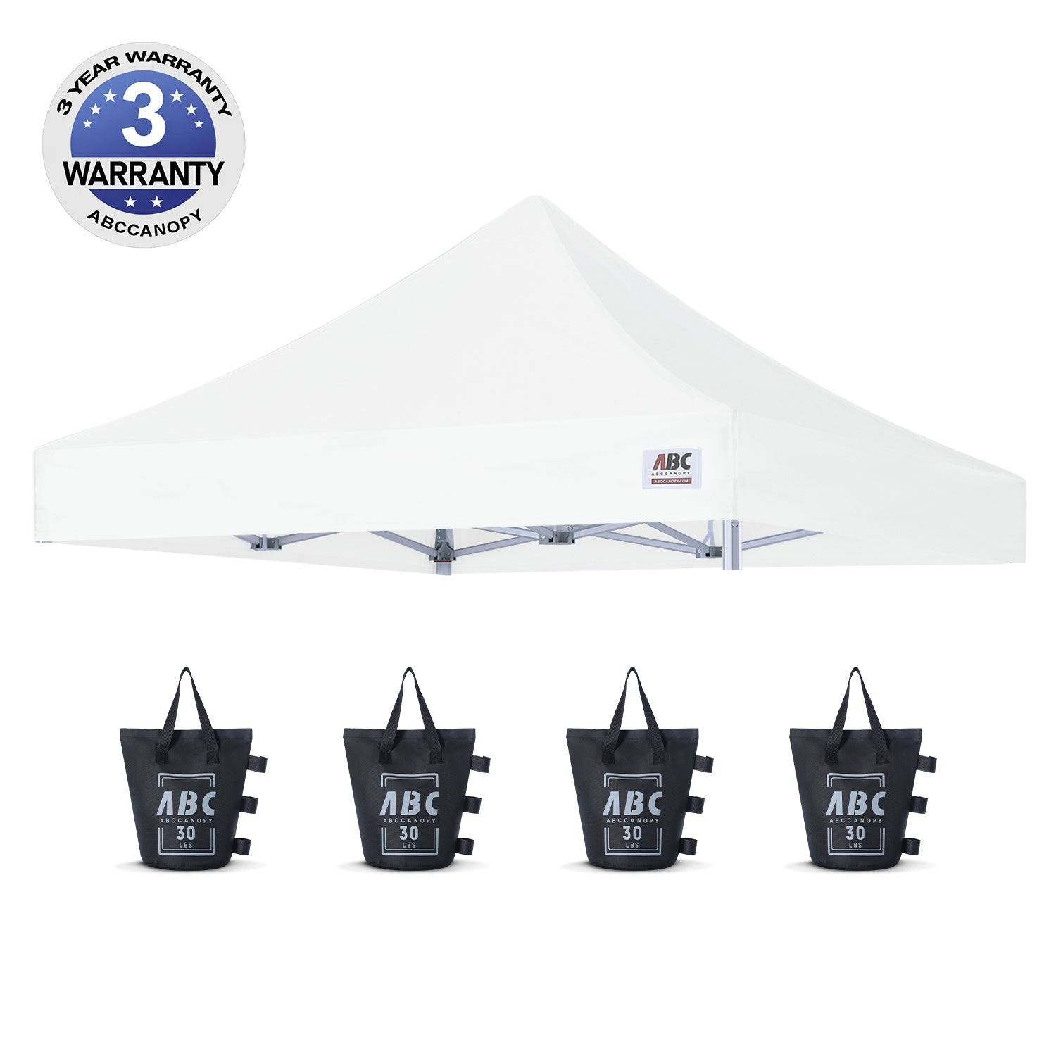 ABCCANOPY Vinyl Canopy Top 10x10, 10x15, 10x20