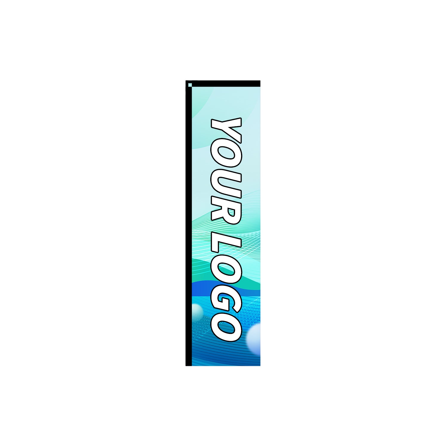 ABCCANOPY Custom Feather Blade Flag Advertising 8FT/10FT/12FT (Flag Only)