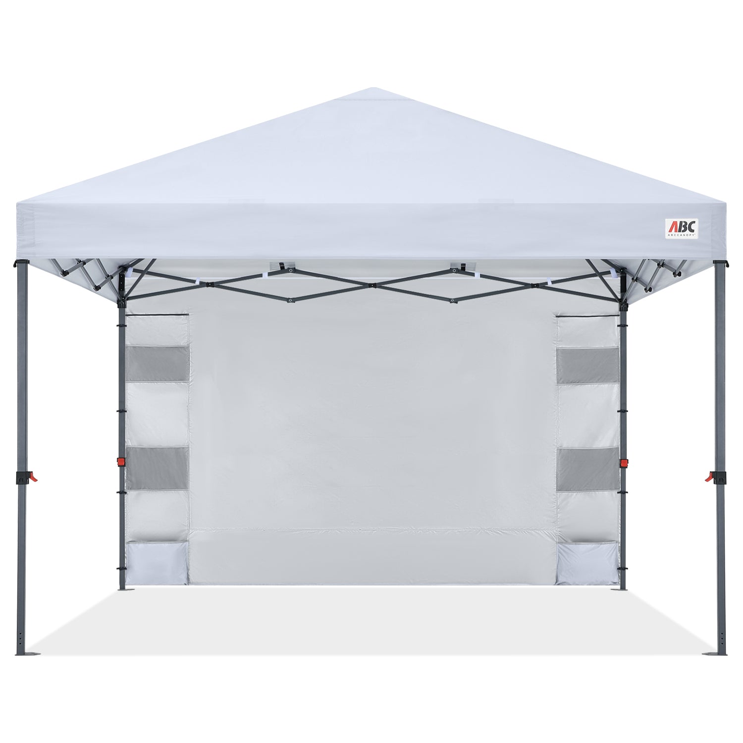 ABCCANOPY 10x10 Pop Up Canopy Tent with Storage Sidewall (Low Crest™)