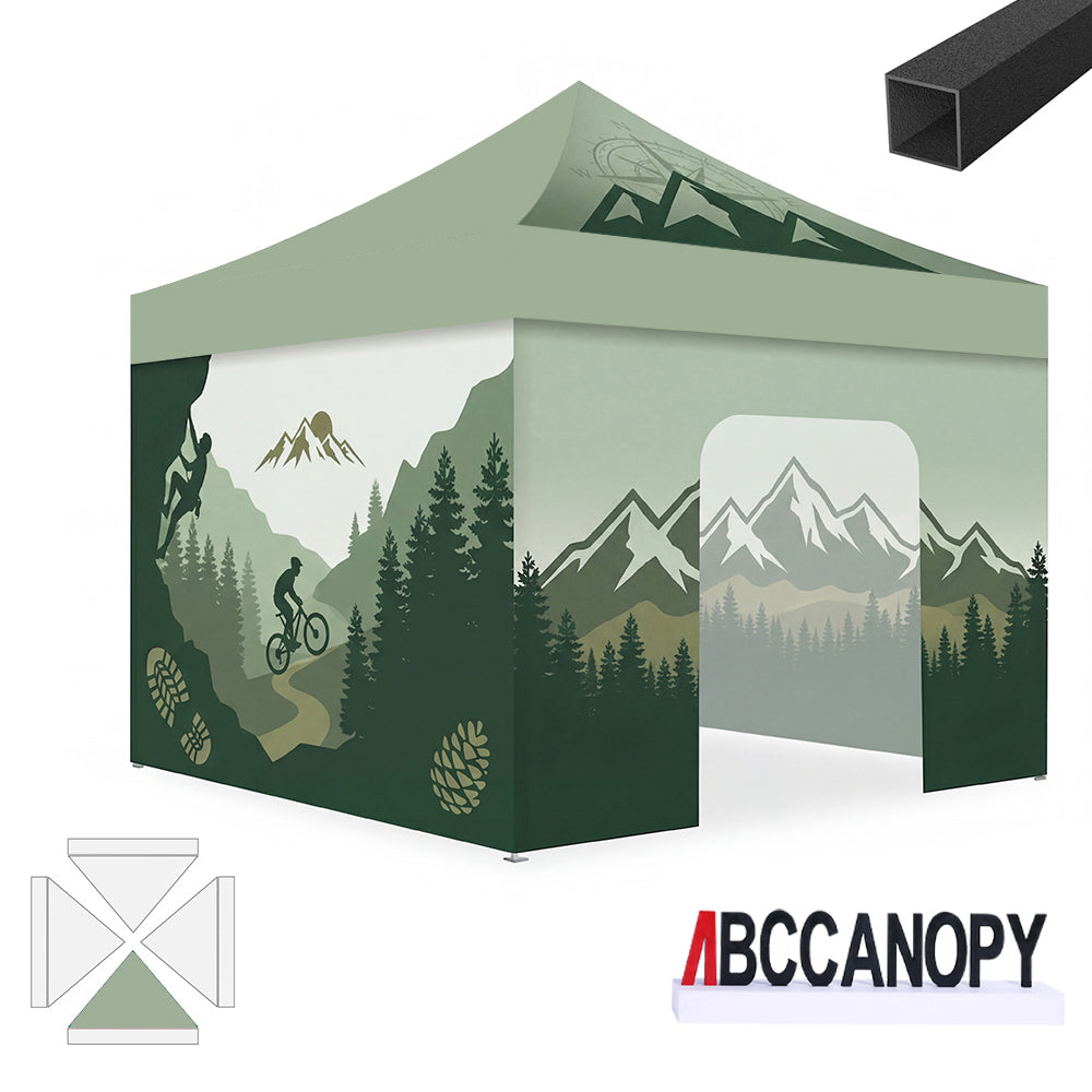 ABCCANOPY Custom Canopy Tent Pop Up Shelter (S1 Nova Base™-Lite) - 10x10, 10x15, 10x20