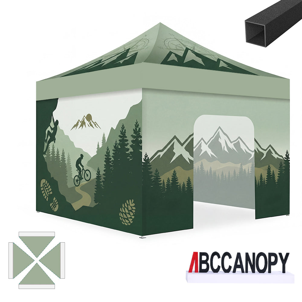 ABCCANOPY Custom Canopy Tent Pop Up Shelter (S1 Nova Base™-Lite) - 10x10, 10x15, 10x20