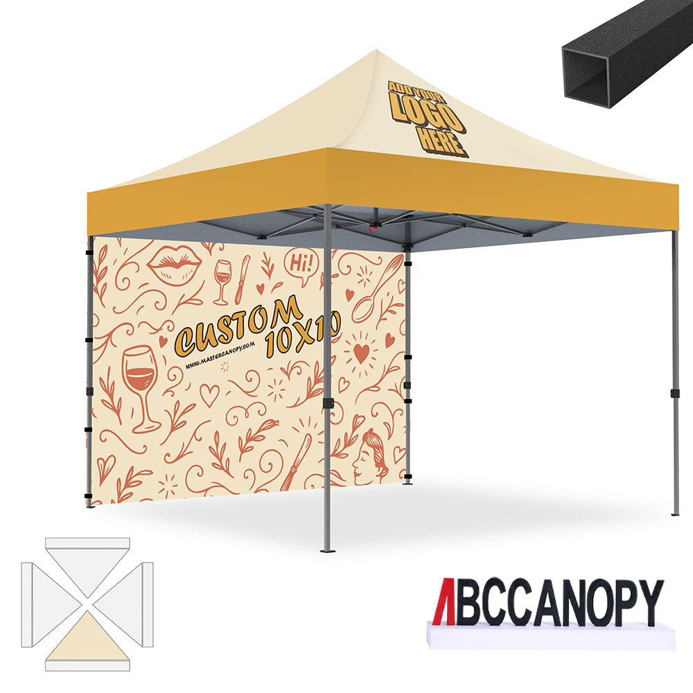 ABCCANOPY Custom Canopy Tent Pop Up Shelter (S1 Nova Base™-Lite) - 10x10, 10x15, 10x20
