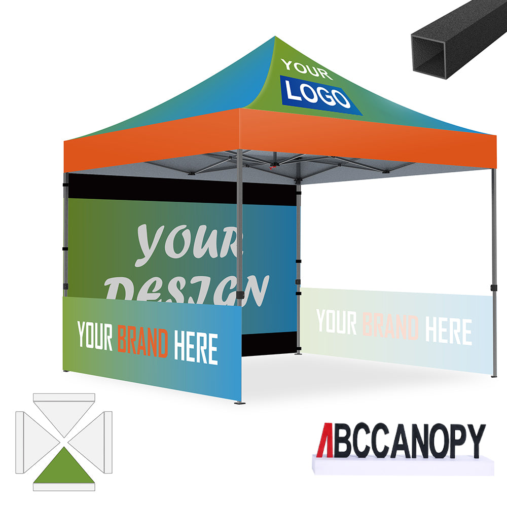 ABCCANOPY Custom Canopy Tent Pop Up Shelter (S1 Nova Base™-Lite) - 10x10, 10x15, 10x20