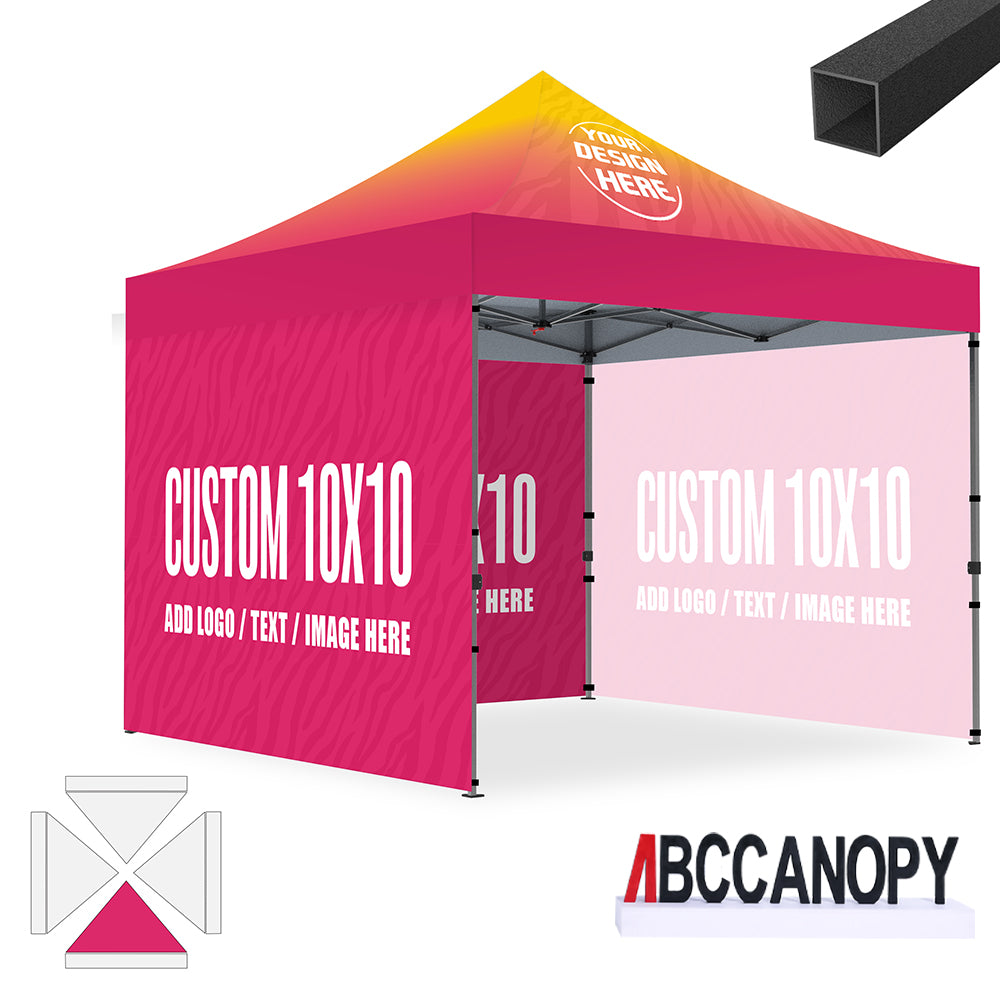 ABCCANOPY Custom Canopy Tent Pop Up Shelter (S1 Nova Base™-Lite) - 10x10, 10x15, 10x20