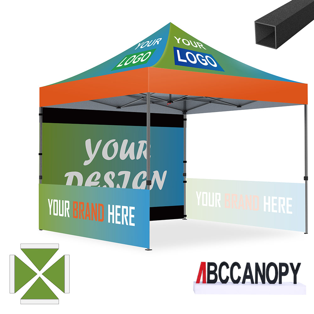 ABCCANOPY Custom Canopy Tent Pop Up Shelter (S1 Nova Base™-Lite) - 10x10, 10x15, 10x20