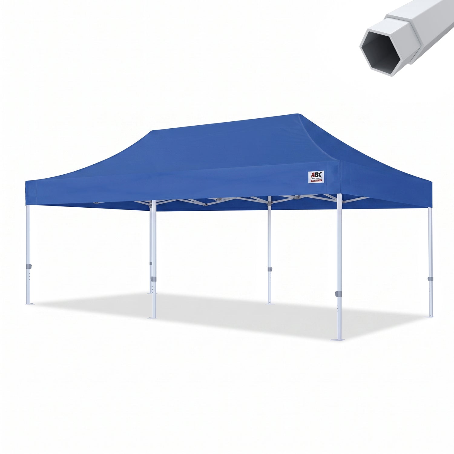 ABCCANOPY S1 Nova Base™-Frame Pro Hexagonal Pop Up Canopy Tent 10x10/10x15/10x20