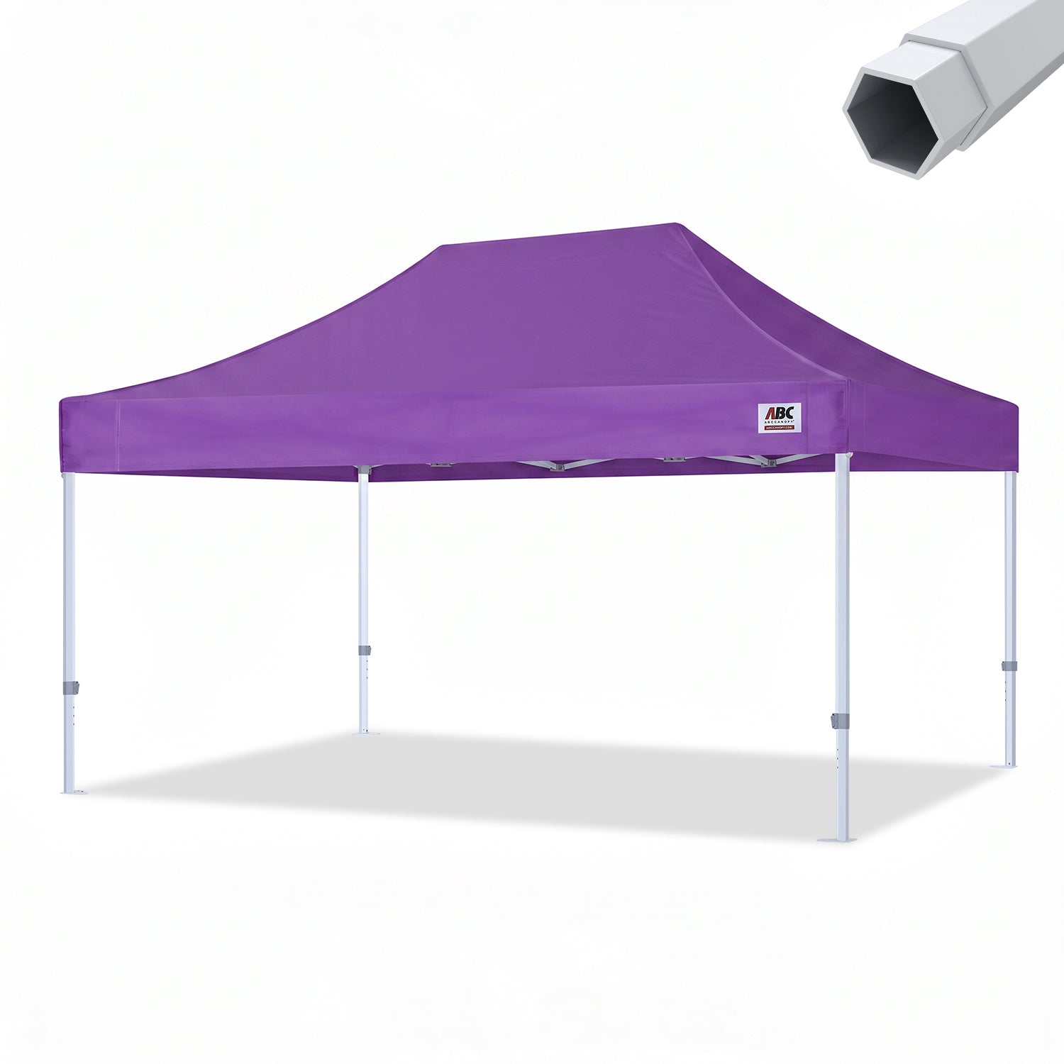 ABCCANOPY S1 Nova Base™-Frame Pro Hexagonal Pop Up Canopy Tent 10x10/10x15/10x20