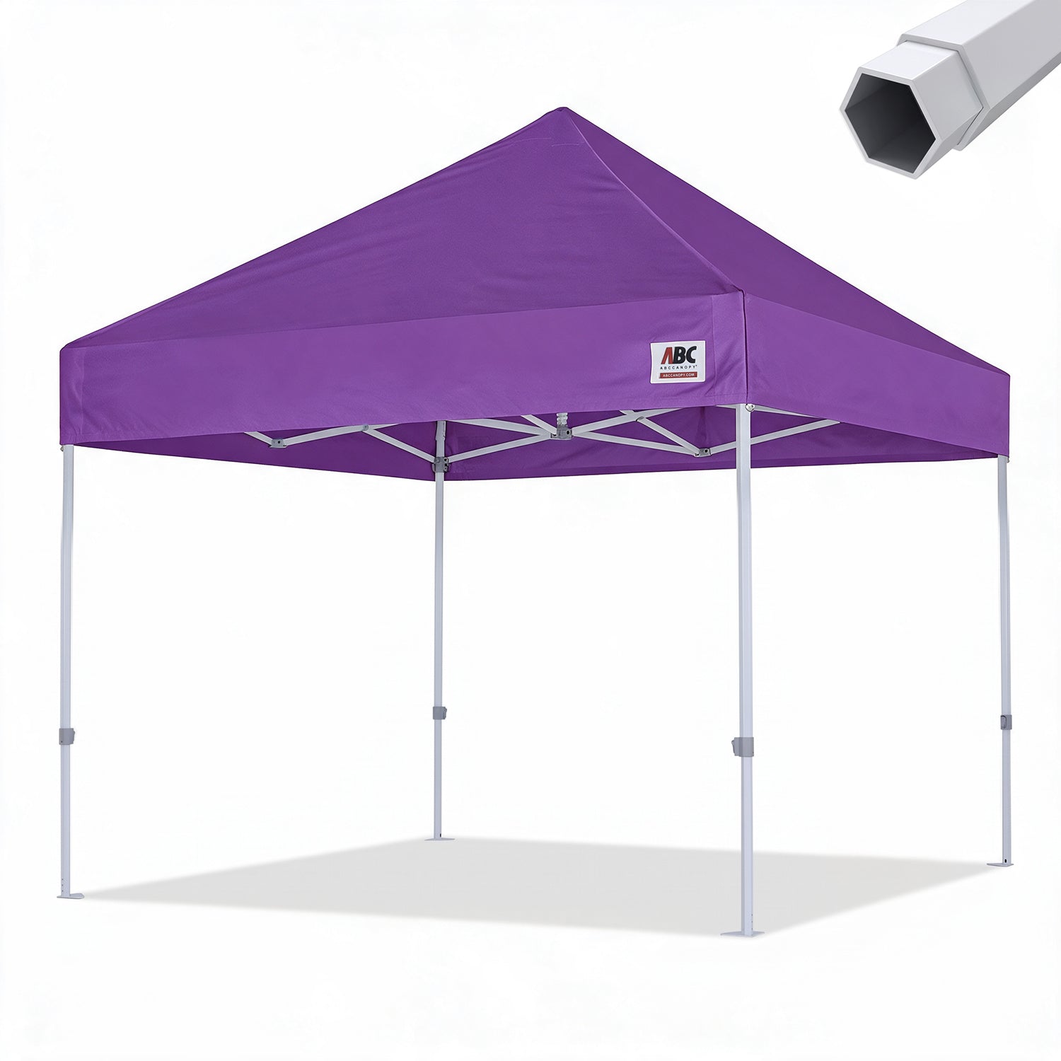 ABCCANOPY S1 Nova Base™-Frame Pro Hexagonal Pop Up Canopy Tent 10x10/10x15/10x20