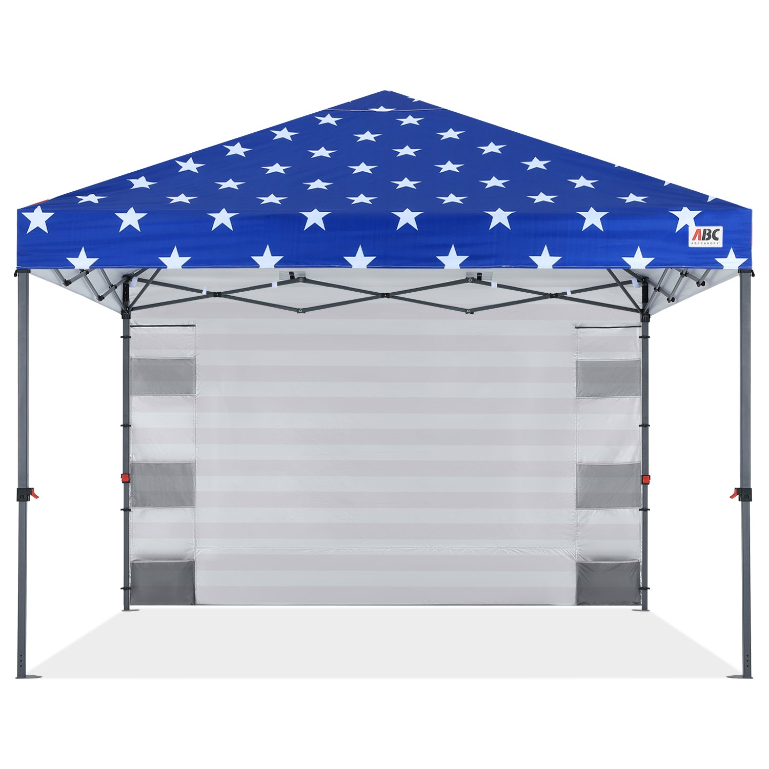 ABCCANOPY 10x10 Pop Up Canopy Tent with Storage Sidewall (Low Crest™)