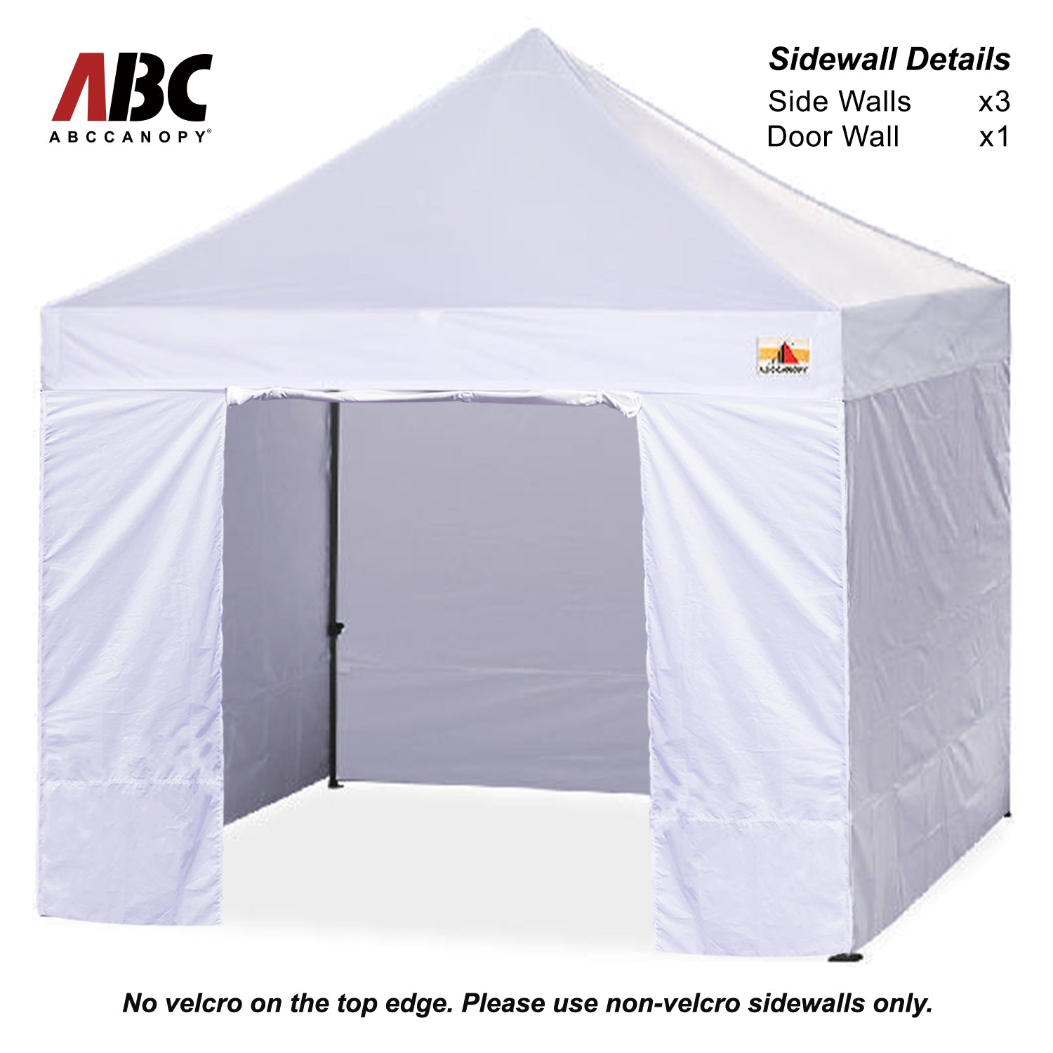 ABCCANOPY S1 Nova Base™-Lite Commercial Pop Up Canopy Tent with Sidewa