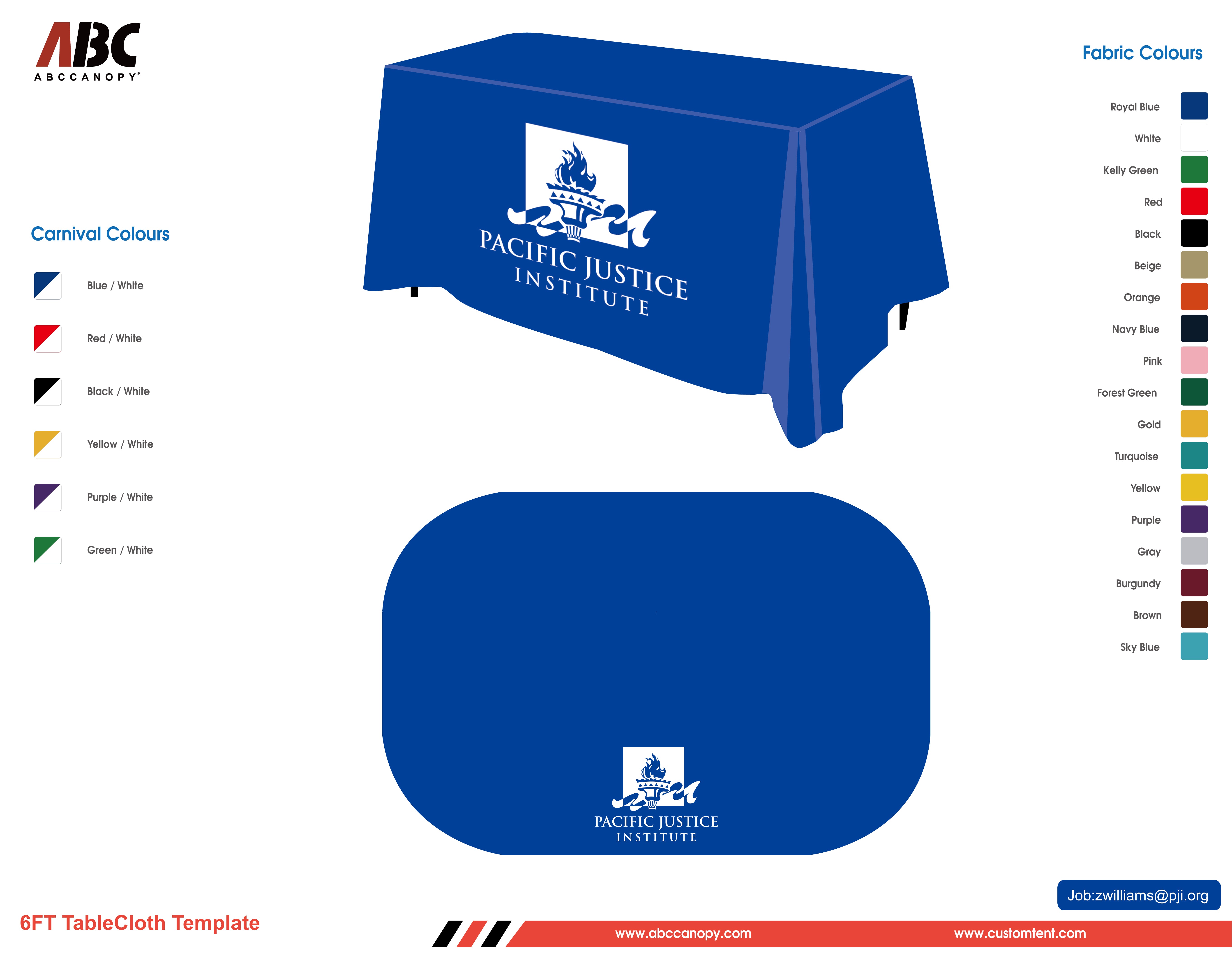 Custom Table Cloth