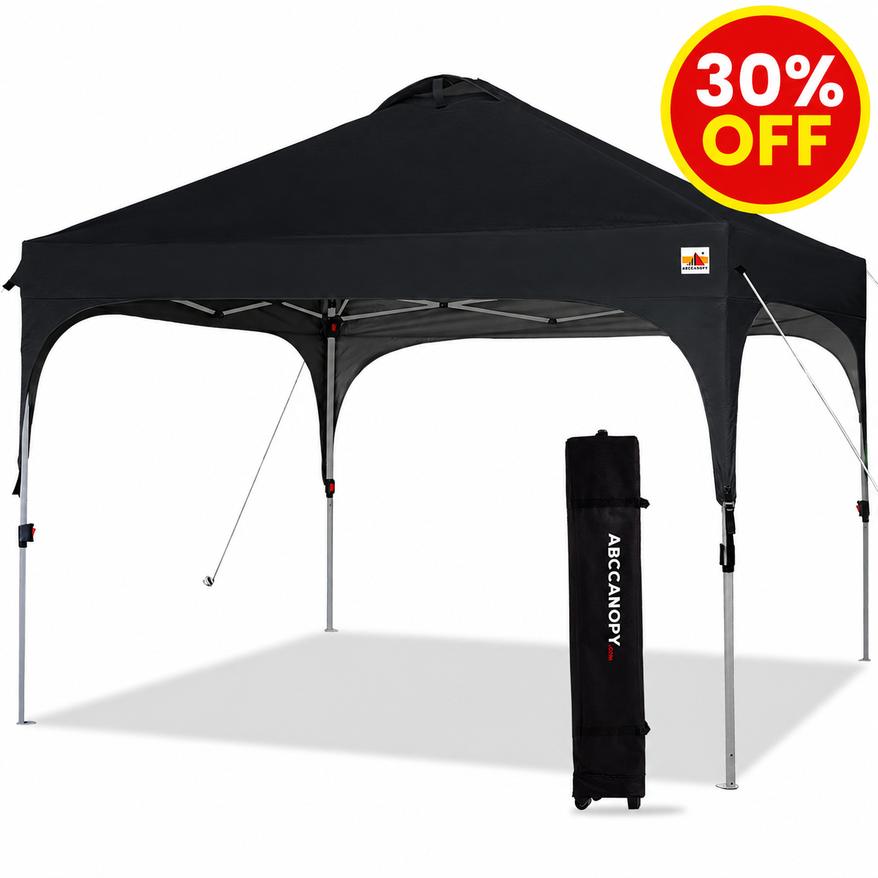 【SUMMER SALE】ABCCANOPY Instant Pop‑Up Canopy Tent for Camping & Beach - 8x8, 10x10