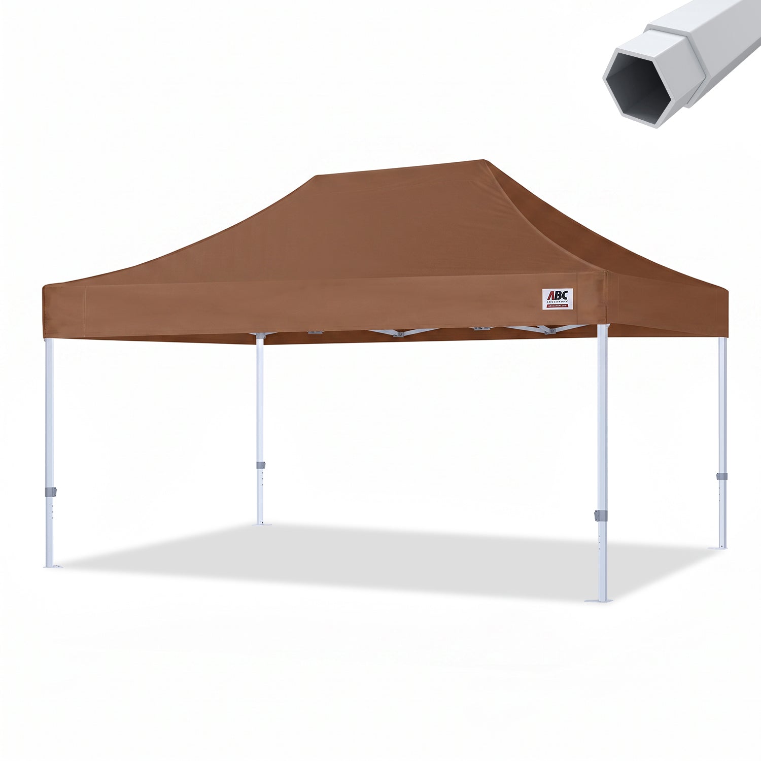 ABCCANOPY S1 Nova Base™-Frame Pro Hexagonal Pop Up Canopy Tent 10x10/10x15/10x20