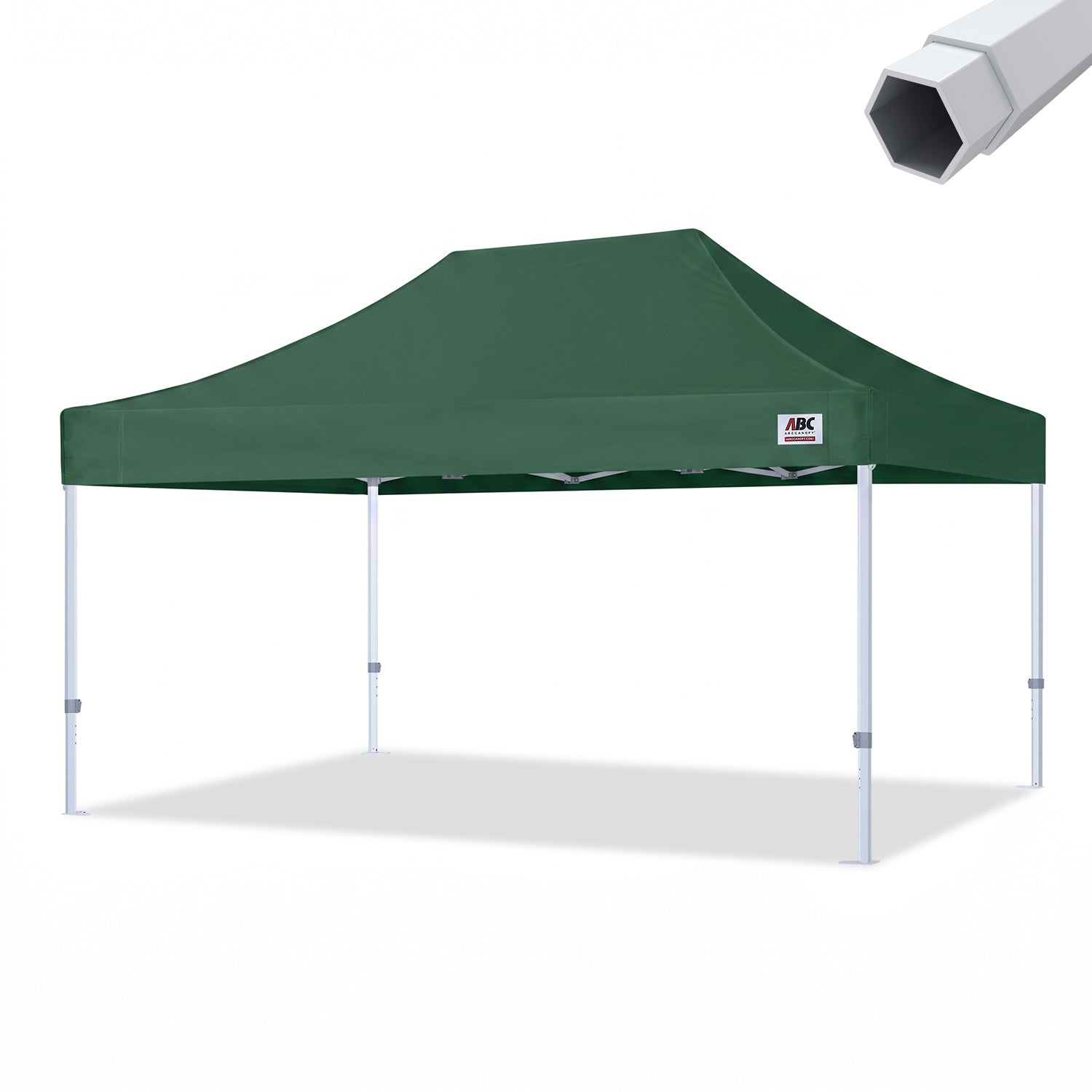 ABCCANOPY S1 Nova Base™-Frame Pro Hexagonal Pop Up Canopy Tent 10x10/10x15/10x20