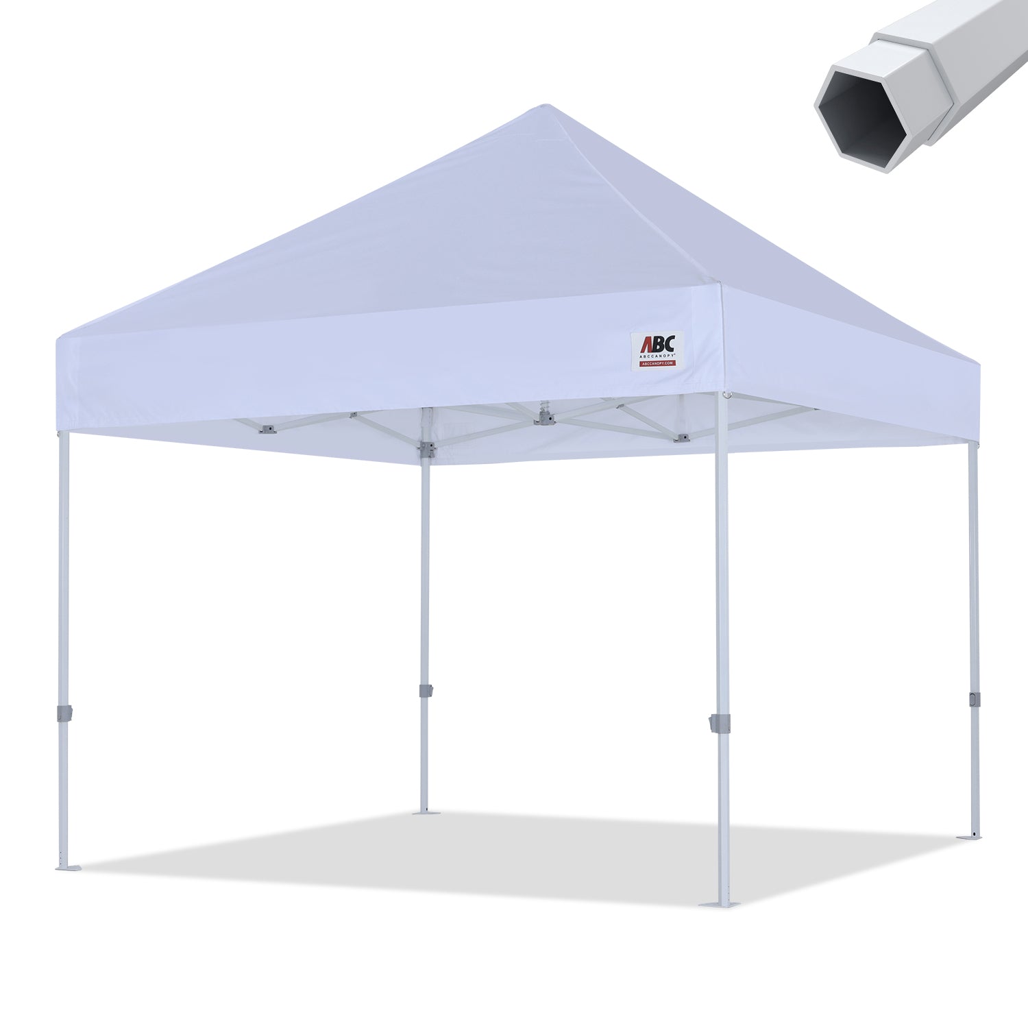 ABCCANOPY S1 Nova Base™-Frame Pro Hexagonal Pop Up Canopy Tent 10x10/10x15/10x20