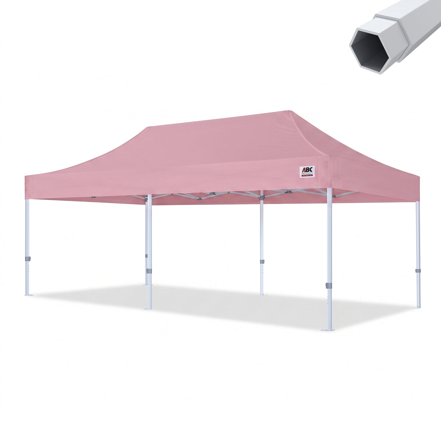 ABCCANOPY S1 Nova Base™-Frame Pro Hexagonal Pop Up Canopy Tent 10x10/10x15/10x20