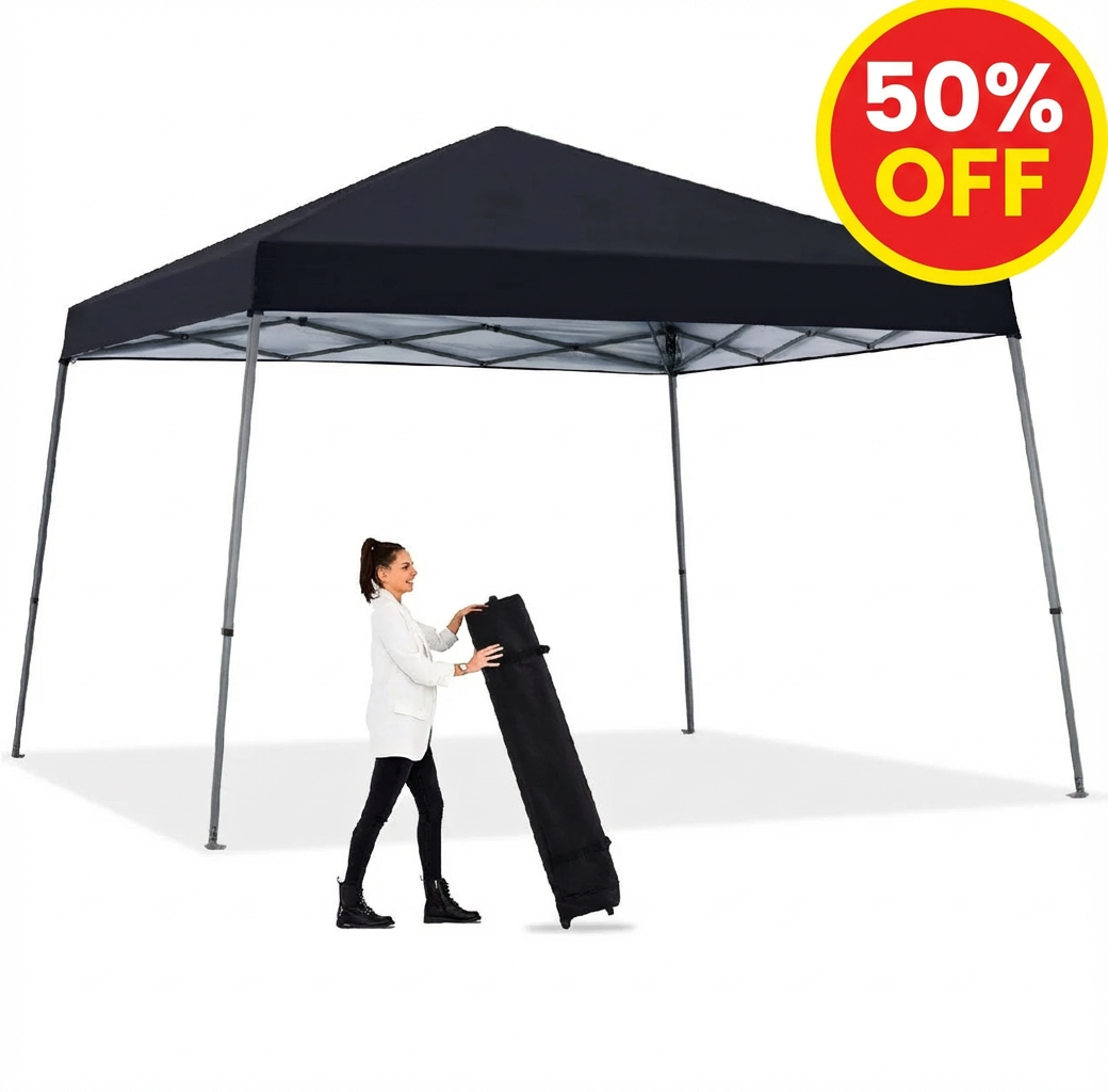 ABCCANOPY Knoll Shade™ Outdoor Stable Pop Up Camping Canopy Tent 10x10