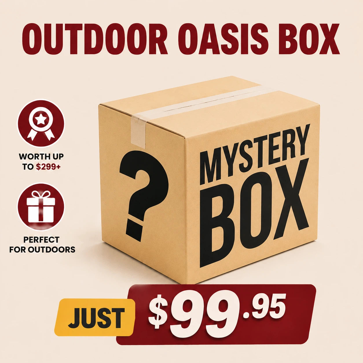 Outdoor Treasure Box | Exclusive Mystery Deals