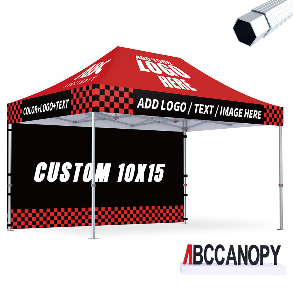 S3 BenchMark Brio™ Fort Custom Aluminum Canopy 10x10, 10x15, 10x20