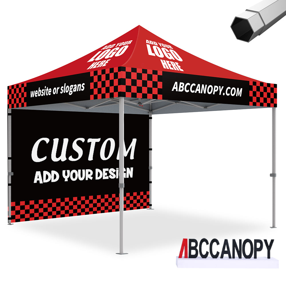 ABCCANOPY Custom Canopy Tent Heavy Duty Pop Up Shelter (S1 Nova Base™-Frame) - 8x8, 10x10, 10x15, 10x20
