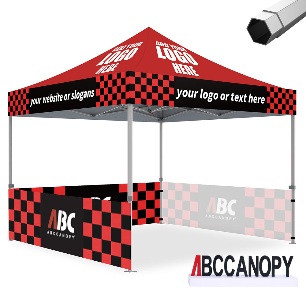 ABCCANOPY 10x10 S1/S2/S3/S4 Professional Super Duty Aluminum Custom Canopy Tent