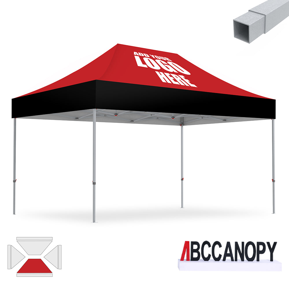 S2 Crux Start™-Core Custom Canopy Tent Square Tube 10x10, 10x15, 10x20