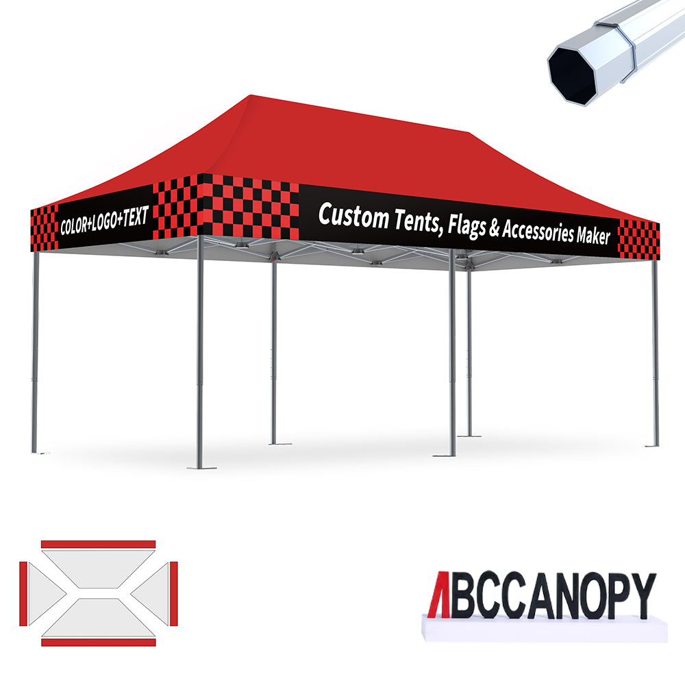 ABCCANOPY 10x20 S1/S2/S3/S4 Professional Custom Canopy Tent